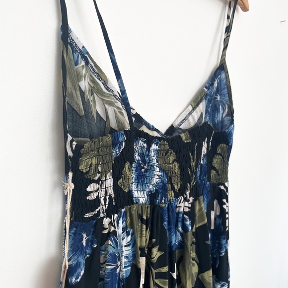 NWT HARLOW Black/Blue Floral Sundress - Picture 11 of 15